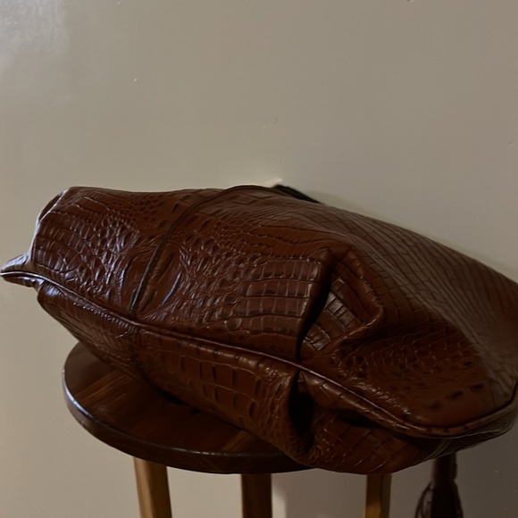 GILI alligator bag large bag zippered closure shoulder bag - Picture 6 of 12